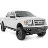 image:imageRough Country HD2 Aluminum Running Boards for Ford F150 20092014 Super Crew Cab  5 Wide NonSlip Step Easy Bolton Install