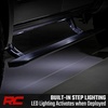 image:imageRough Country HTSeries Power Running Boards for Ford F150LightningF250F350Raptor 20152026  6 Electric Retractable Steps wLEDCrew Cab