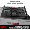 image:imageRough Country Headache Rack for Ford F150 2WD4WD 20152026  2x3 Steel Cab Guard wDual Molle Panels NoDrill Install