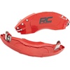 image:imageRough Country Rear Brake Caliper Covers for Jeep Wrangler JKWrangler Unlimited 20072018  Red Corrosion Resistant Finish 6061T6 Aluminum Rear Brake Caliper Cover Set of 2