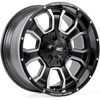 image:imageRough Country 93 Series OnePiece Aluminum Wheel  20x10 8x658x165mm Bolt Pattern 18mm Offset Matte Black