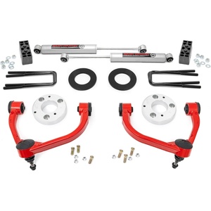 image:imageRough Country 3 BoltOn Lift Kit wN3 Shocks for 1420 F150 4WD  51014RED