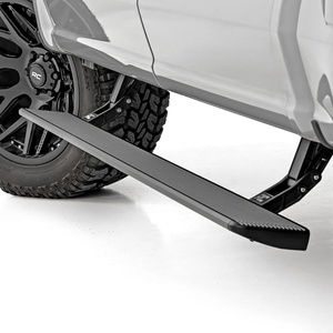 image:imageRough Country HTSeries Power Running Boards for Ford F150LightningF250F350Raptor 20152026  6 Electric Retractable Steps wLEDCrew Cab