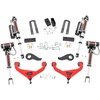 image:imageRough Country 3 Lift Kit for Chevy Silverado amp GMC Sierra 2500HD3500HD 20202026 wFactory Overload Springs  Front amp Rear M1 Shocks SIlver Control ArmsRed Control Arms