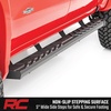 image:imageRough Country BA2 Running Boards for Chevy Silverado amp GMC Sierra 15002500HD3500HD Crew Cab 20192026  5 Wide Steel Step Bars NonSlip Grip Foot Rails NoDrill Install Truck Side Steps
