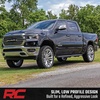 image:imageRough Country BA2 Running Boards for Ram 1500 201920261500 TRX 20212024 Crew Cab  5 Wide Steel Step Bars NonSlip Grip Foot Rails NoDrill Install Truck Side Steps