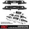 image:imageRough Country FXS Front Bumper for Chevy Silverado 1500 20232026 2WD4WD  Builtin SAE Fog Lights Parking Sensor Compatible Winch Ready