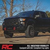 image:imageRough Country FXS Front Bumper for Chevy Silverado 1500 20232026 2WD4WD  Builtin SAE Fog Lights Parking Sensor Compatible Winch Ready