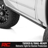 image:imageRough Country HTSeries Power Running Boards for Chevy Silverado amp GMC Sierra 15002500HD3500HD 20152019 amp Classic  Auto Retractable StepsCrew Cab