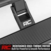 image:imageRough Country HTSeries Power Running Boards for Toyota Tundra CrewMax 20222026  6 Electric Retractable Steps wLED