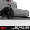 image:imageRough Country Hard RollUp Tonneau Cover for Chevy Silverado amp GMC Sierra 2500HD3500HD 20202026  Aluminum Truck Bed Cover Fits 69 Bed wRail Caps