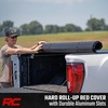 image:imageRough Country Hard RollUp Tonneau Cover for Chevy Silverado amp GMC Sierra 2500HD3500HD 20202026  Aluminum Truck Bed Cover Fits 69 Bed wRail Caps