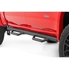 image:imageRough Country Nerf Step Bars for Chevy Silverado amp GMC Sierra 15002500HD3500HD 20192026 Crew Cab  Rugged Full Length Nerf Bars with Side Steps BoltOn Install