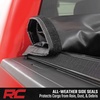 image:imageRough Country Soft RollUp Bed Cover for Chevy Silverado amp GMC Sierra 15002500HD3500HD 20142019 amp Classic  LowProfile Vinyl Tonneau Cover67 Bed