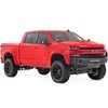 image:imageRough Country Sport Fender Flares for Chevy Silverado 1500 20192026 amp Refresh  1 Tire Coverage 5 Height UVResistant ABS Paintable Matte Black