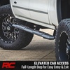 image:imageRough Country TR2 Running Boards for Chevy Silverado amp GMC Sierra 15002500HD3500HD Crew Cab 20072019 amp Classic  5 Wide CabLength Aluminum Side Steps