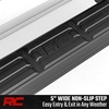 image:imageRough Country TR2 Running Boards for Toyota Tundra CrewMax 20072021  5 Wide CabLength Aluminum Side Steps