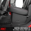 image:imageRough Country Under Seat Storage for Chevy Silverado amp GMC Sierra 15002500HD3500HD Double Cab 20192026  Custom Rear Under Seat Organizer Tray with Lockable LidStorage