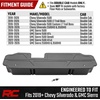image:imageRough Country Under Seat Storage for Chevy Silverado amp GMC Sierra 15002500HD3500HD Double Cab 20192026  Custom Rear Under Seat Organizer Tray with Lockable LidDouble Cab  Locking Lid