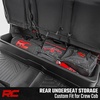 image:imageRough Country Under Seat Storage for Chevy Silverado amp GMC Sierra 15002500HD3500HD Double Cab 20192026  Custom Rear Under Seat Organizer Tray with Lockable LidStorage