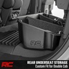 image:imageRough Country Under Seat Storage for Chevy Silverado amp GMC Sierra 15002500HD3500HD Double Cab 20192026  Custom Rear Under Seat Organizer Tray with Lockable LidDouble Cab  No Lid