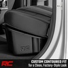 image:imageRough Country Under Seat Storage for Chevy Silverado amp GMC Sierra 15002500HD3500HD Double Cab 20192026  Custom Rear Under Seat Organizer Tray with Lockable LidDouble Cab  Locking Lid