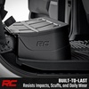 image:imageRough Country Under Seat Storage for Ford F150F250F350Raptor Crew Cab 20152026  Custom Rear Under Seat Organizer Tray with Lockable LidCrew Cab  Locking Lid