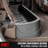 image:imageRough Country Under Seat Storage for Ford F150F250F350Raptor Crew Cab 20152026  Custom Rear Under Seat Organizer Tray with Lockable LidCrew Cab  No Lid