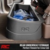 image:imageRough Country Under Seat Storage for Ford F150F250F350Raptor Crew Cab 20152026  Custom Rear Under Seat Organizer Tray with Lockable LidCrew Cab  No Lid