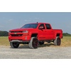 image:imageRough Country inChannel Window Rain Guards for Chevy Silverado amp GMC Sierra 15002500HD3500HD Crew Cab 20142019  Low Profile Window Visors 4Pc Rain Guard for Trucks