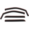 image:imageRough Country inChannel Window Rain Guards for Chevy Silverado amp GMC Sierra 15002500HD3500HD Crew Cab 20142019  Low Profile Window Visors 4Pc Rain Guard for Trucks