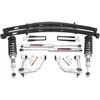 image:imageRough Country 35 BoltOn Lift Kit with N3 StrutsN3 Rear Shocks for Toyota Tacoma 4WD 20052023  Lifted Leaf Springs Silver Control ArmsBlack