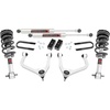 image:imageRough Country 35 Lift Kit with M1 Struts amp M1 Rear Shocks for Chevy Silverado 1500 4WD 20252026 with MonoLeaf Rear Springs Increased Ground Clearance Levels Stance Aluminum Control ArmsAluminum Control Arms