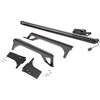 image:imageRough Country 50 LED Light Bar Kit with Upper Windshield Mounts for Jeep Wrangler TJ 19972006  Single Row 50in Black Series LED Bar White DRL