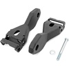 image:imageRough Country Tow Hook Shackle Mounts for 20142018 Chevy Silverado 1500  RS169 Black