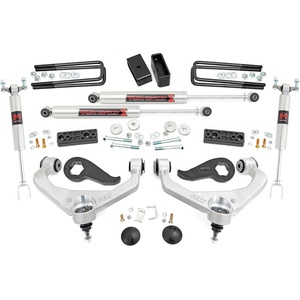 image:imageRough Country 3 Lift Kit for Chevy Silverado amp GMC Sierra 2500HD3500HD 20202026 wFactory Overload Springs  Front amp Rear M1 Shocks SIlver Control ArmsSilver Control Arms