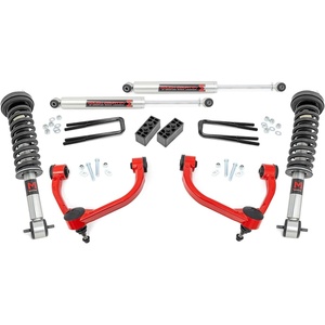 image:imageRough Country 3 Lift Kit wM1 Struts for 20142020 Ford F150 4WD  54540RED