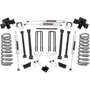 image:imageRough Country 3 Suspension Lift Kit for Dodge Ram 2500 19942002  FrontRear M1 ShocksM1 Shocks