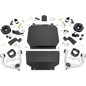 image:imageRough Country 35 Lift Kit for Toyota Tundra 20222026 with Struts Spacers and Rear N3 Shocks Upper Control Arms Levels Stance Increases Ground ClearanceStruts Spacers  Shock Brackets