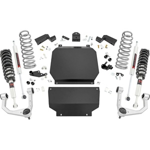 image:imageRough Country 35 Lift Kit for Toyota Tundra 20222026 with Struts Spacers and Rear N3 Shocks Upper Control Arms Levels Stance Increases Ground ClearanceM1 Monotube Struts  M1 Shocks
