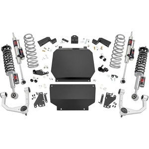 image:imageRough Country 35 Lift Kit for Toyota Tundra 20222026 with Struts Spacers and Rear N3 Shocks Upper Control Arms Levels Stance Increases Ground ClearanceM1R Monotube Struts  M1R Shocks