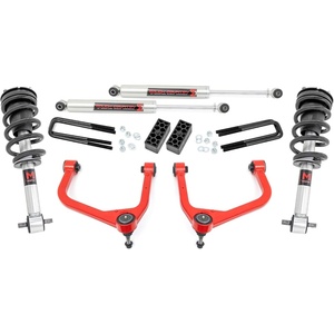image:imageRough Country 35 Lift Kit wM1 Struts for 1924 Chevy Silverado 150029540RED