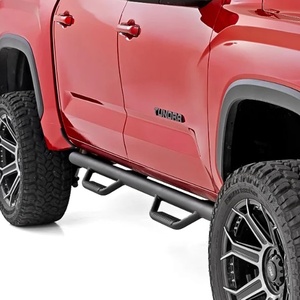 image:imageRough Country 3Inch Cab Length Nerf Steps for Toyota Tundra 20222026 CrewMax Durable Side Step Bars with Stone Guards High amp Tight Running Boards BoltOn Install