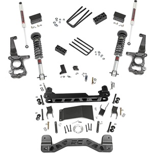 image:imageRough Country 4 Suspension Lift Kit for 20152020 Ford F150 4WD  55530M1 StrutsM1 Shocks