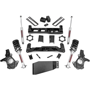 image:imageRough Country 5 Suspension Lift Kit with N3 Loaded StrutsN3 Rear Shocks for Chevy Silverado amp GMC Sierra 1500 20072013 4WDN3 StrutsN3 Rear Shocks