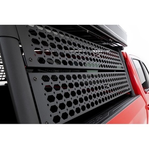 image:imageRough Country Bed Rack Molle Panel Kit for Chevy Silverado 1500 20192026 amp Refresh  LaserCut Steel Side Panel Unlimited Accessory Mounting Options