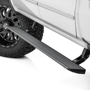 image:imageRough Country HTSeries Power Running Boards for Chevy Silverado amp GMC Sierra 15002500HD3500HD 20152019 amp Classic  Auto Retractable StepsCrew Cab