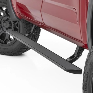 image:imageRough Country HTSeries Power Running Boards for Toyota Tundra CrewMax 20222026  6 Electric Retractable Steps wLED