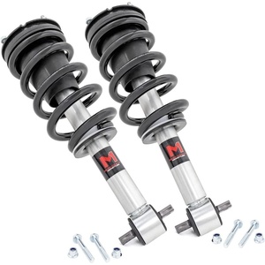 image:imageRough Country M1 Adjustable Leveling Struts for Chevy Silverado amp GMC Sierra 1500 20192025 w02 Lift  Enhanced Control amp Clearance Set of 2