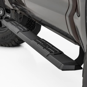 image:imageRough Country TR2 Running Boards for Toyota Tundra CrewMax 20072021  5 Wide CabLength Aluminum Side Steps